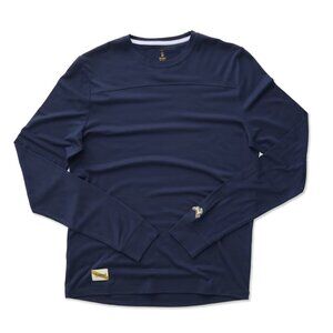 Tracksmith Harrier Long Sleeve Tee (with logo)